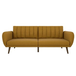 Wayfair yellow store sofa